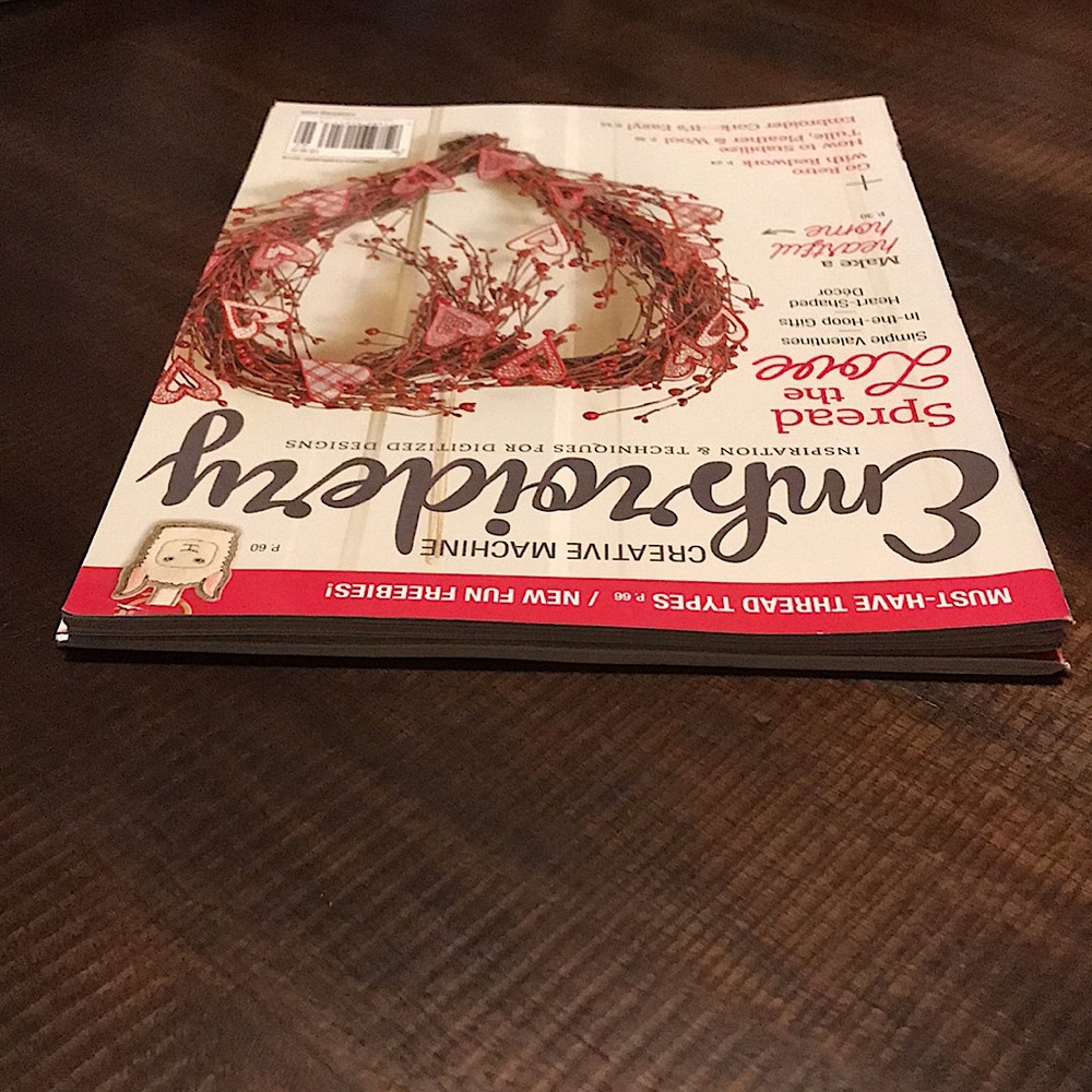 Final Price- 4 CREATIVE MACHINE Embroidery Magazines - Picture 10 of 11